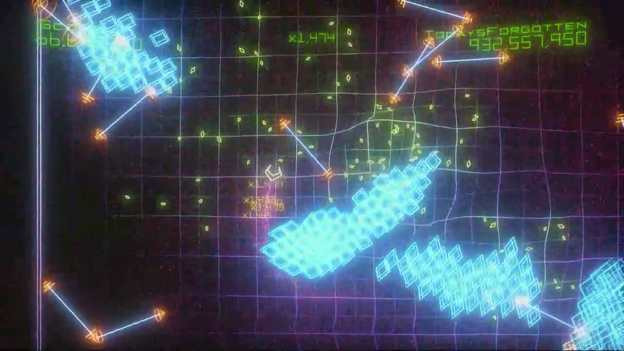 Geometry Wars 2 (Xbox 360) - Pacifism - 600 Million - World Rank 