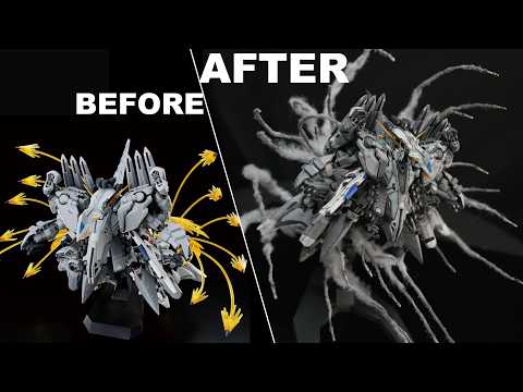 超ズボラ製作】ゲート処理・合わせ目消し一切なし！針金と綿、自作