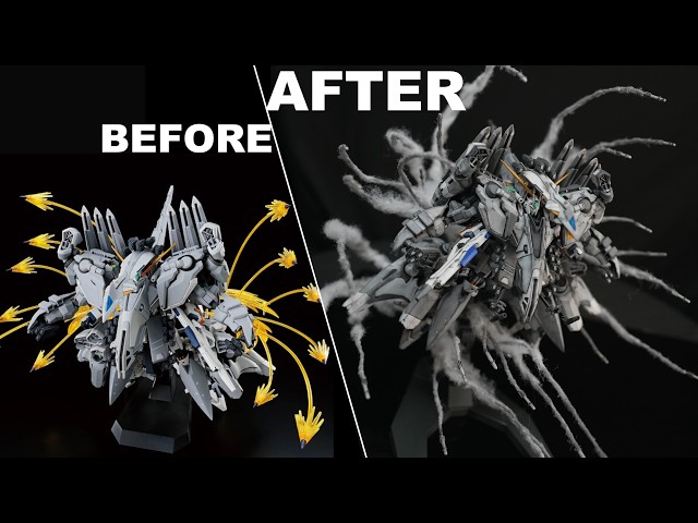 超ズボラ製作】ゲート処理・合わせ目消し一切なし！針金と綿、自作