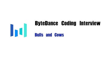 ByteDance Coding Interview Question | Leetcode 299 | Bulls and Cows