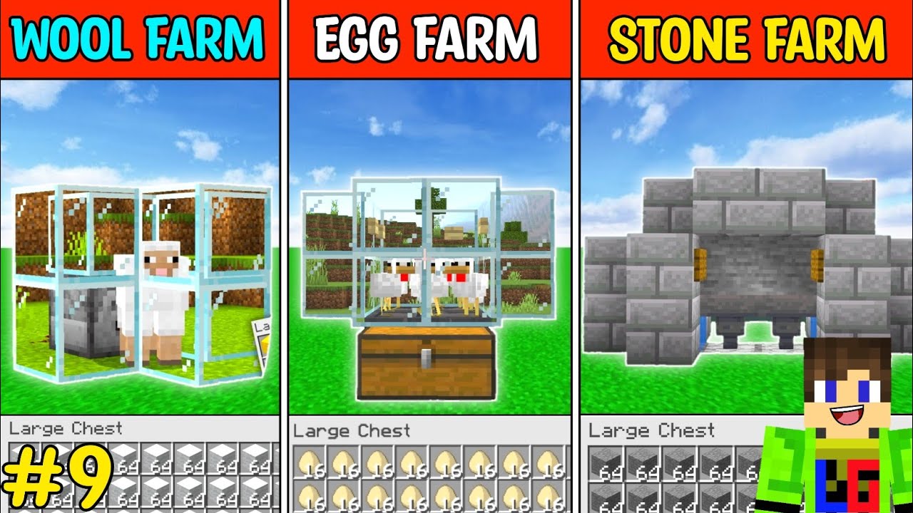 I Build 3 Most Usefull Farm In Minecraft [#9]|Survival Series ...