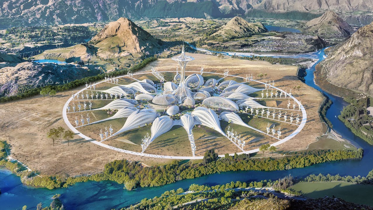 European Commission’s Pollinator Park by Vincent Callebaut Architectures