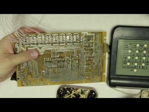 Видео: ПЭВМ «Нафаня» - ремонт, доработка до совместимости с ZX Spectrum 128K. Изготовление платы - ЛУТ