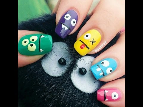 Uñas decoradas para niña de los pies,Imagenes 