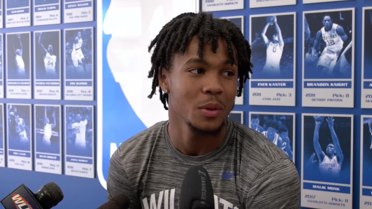 D.J. Wagner undaunted by great expectations of Kentucky basketball