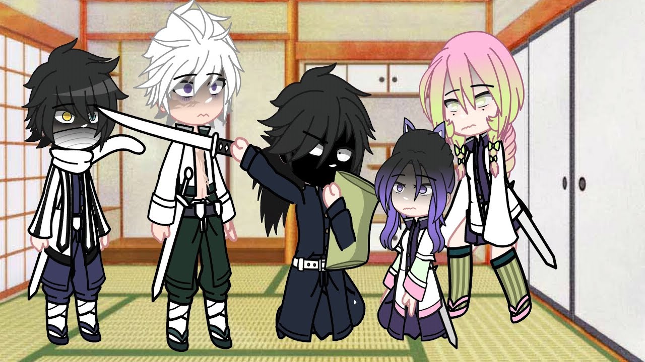 Giyuu snaps / What if Obanai and Sanemi had stolen Tomioka's haori? #demonslayer #крд [🇬🇧/🇷🇺]