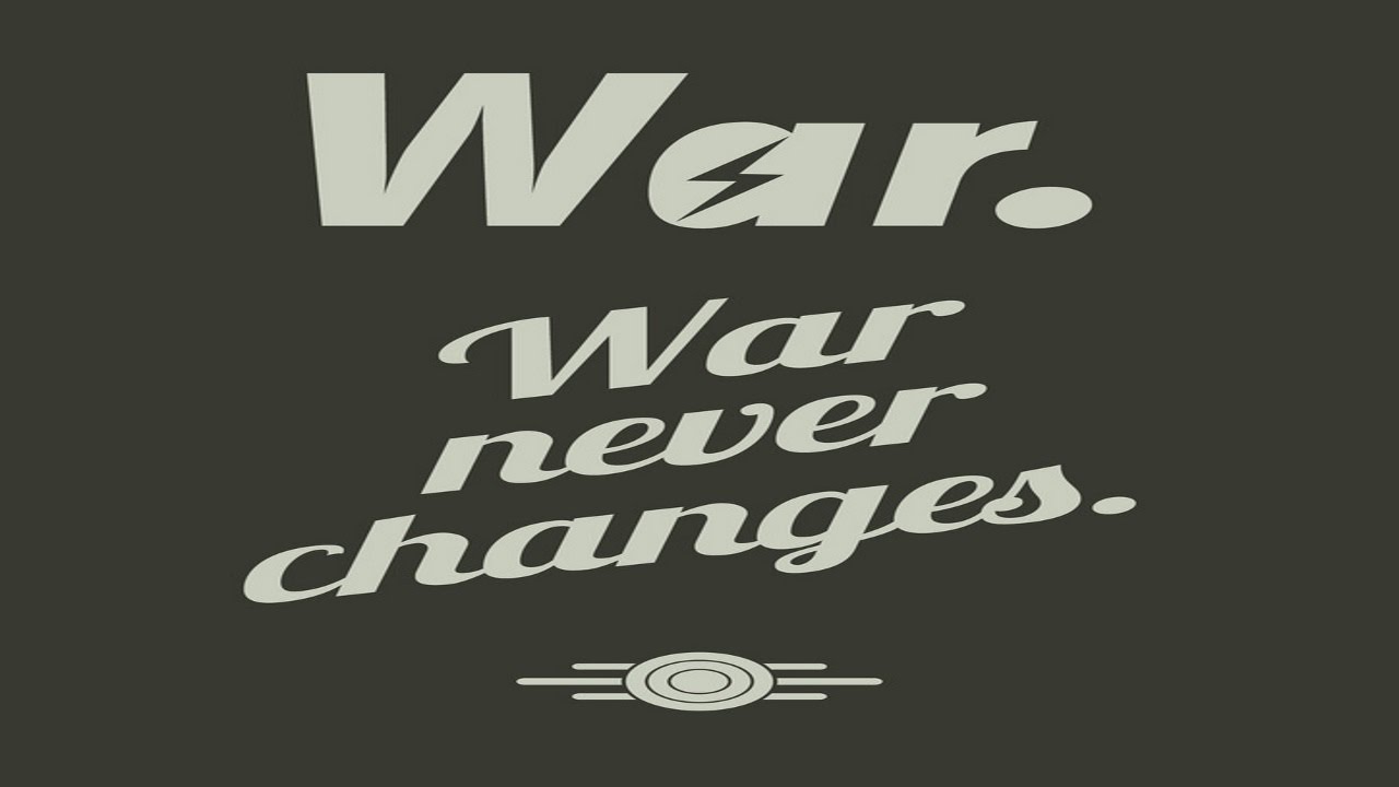 Copyright Strike-War..War Never Changes.. - YouTube