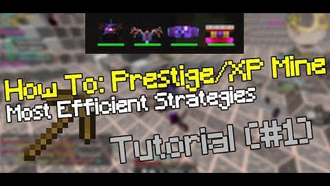 Cosmic Prisons: BEST WAY TO Efficiently Prestige / XP Mine | Tutorial #1 (Sovereign 15) [How To]