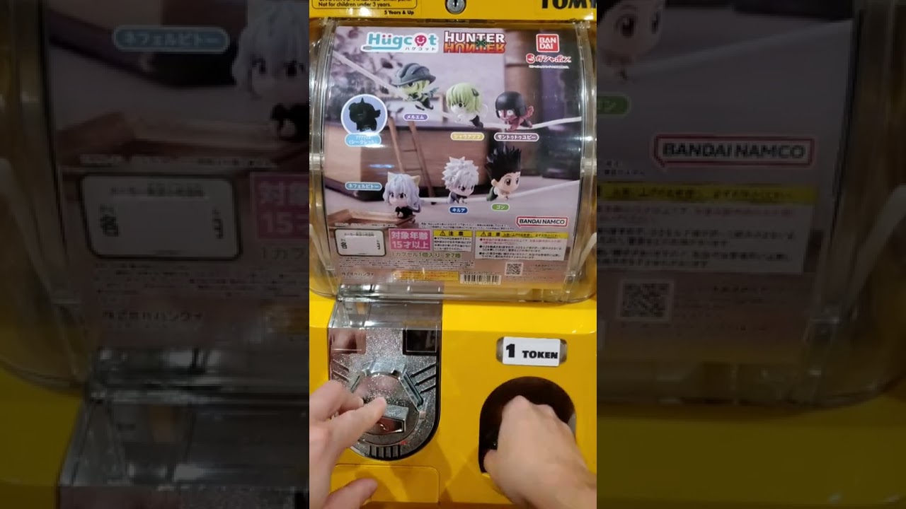 Cute HUNTER x HUNTER Gashapon Hugcot Mini Figure