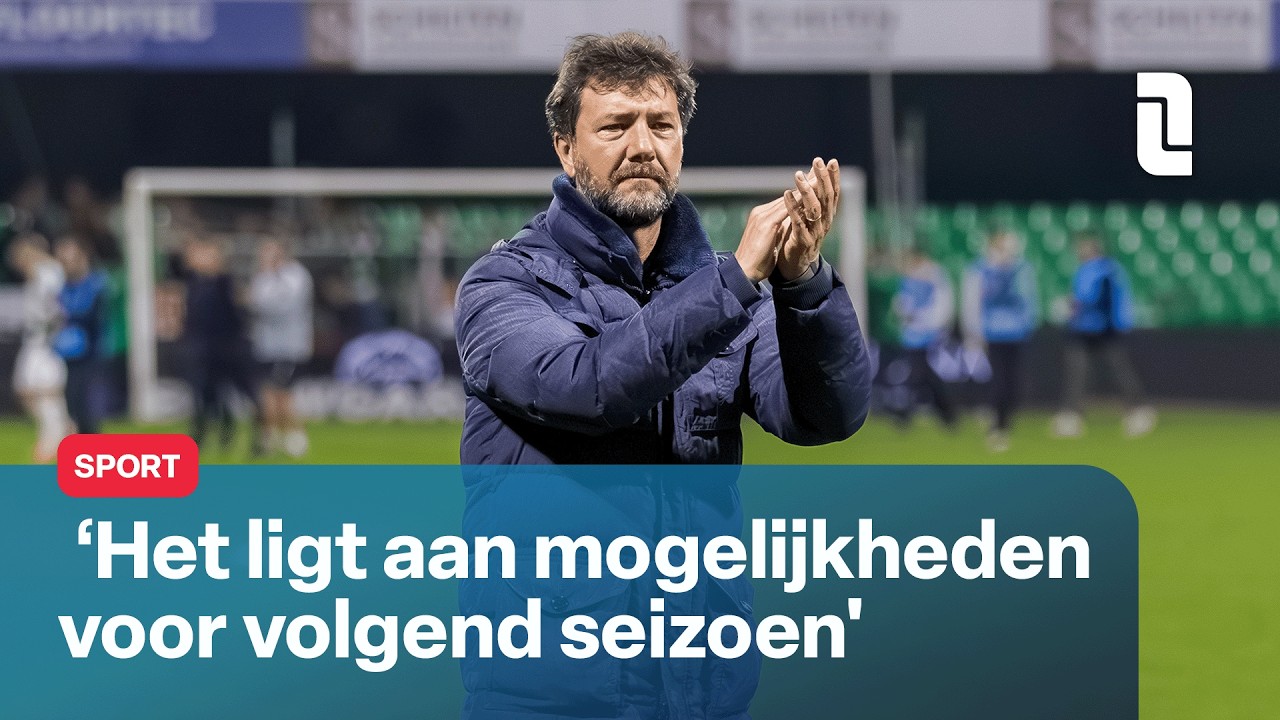 Wil Van den Berg door als MVV-coach? 'We zullen op korte termijn koffie gaan drinken' | L1 Nieuws