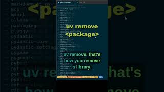 Python edit: 5 uv commands you should use in your #python #project #programming #tip