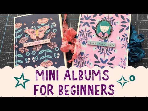 Simple Mini Album {full of pages!} 🌷✨ Rediscover Your Stash 2020