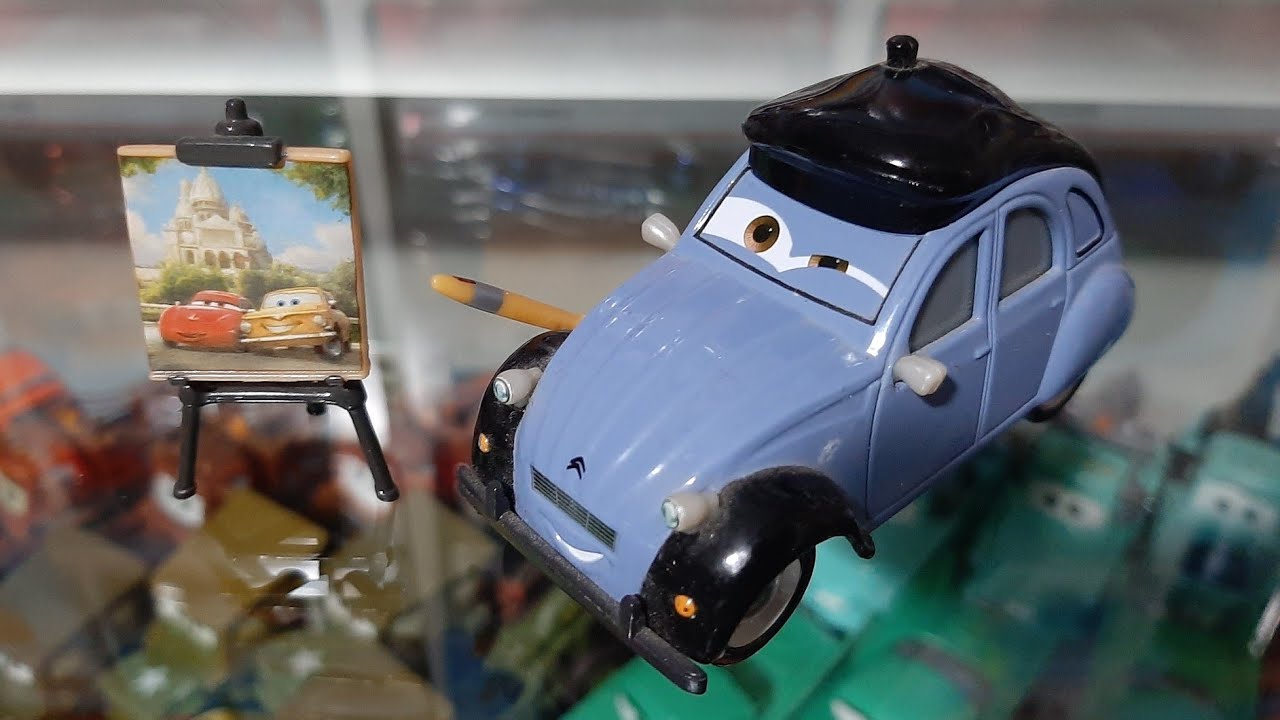 Mattel Disney/Pixar Cars 2 Henri Motisse (French Painter) Paris