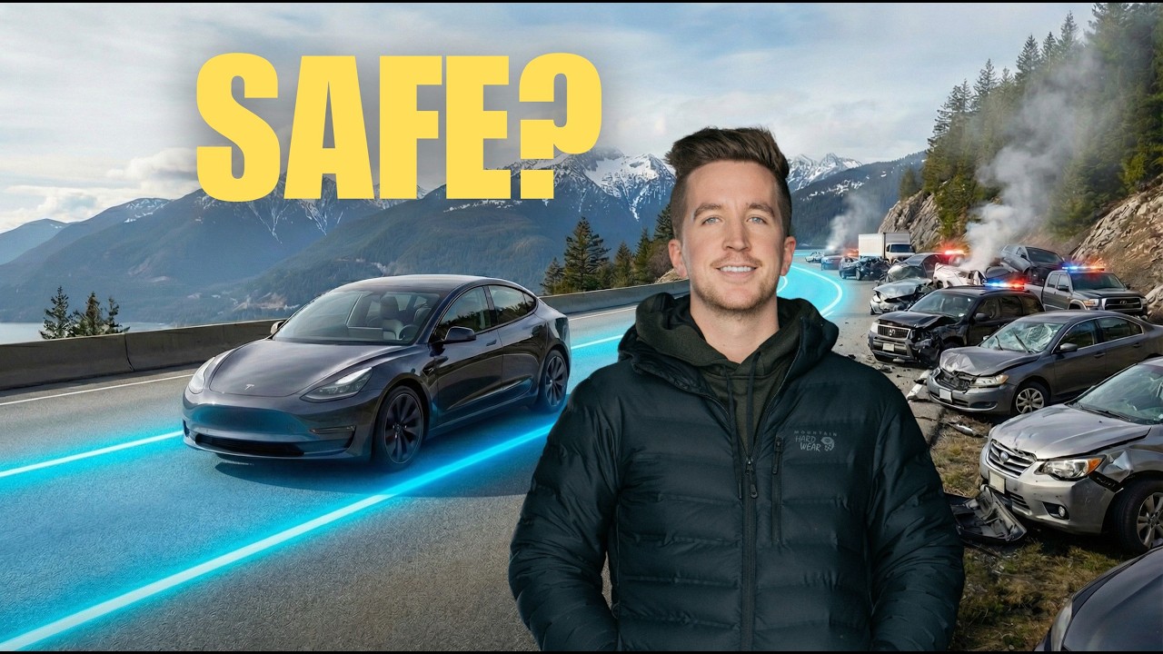 Is Autonomous Driving Safer Than A Human? | Tesla FSD V14.2.2.5