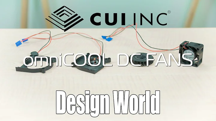 omniCOOL system from CUI Inc. uses magnetic bearings for improved performance in dc fans