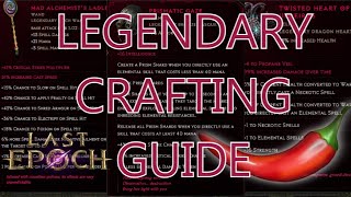 Legendary Crafting Slam Guide + Strategies | Last Epoch 1.0