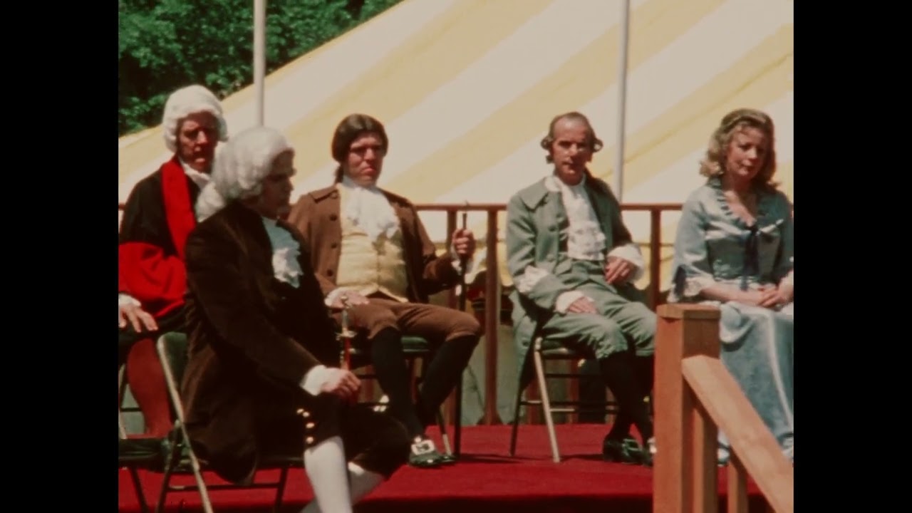George Washington's Inauguration Day Ceremony: A Reenactment