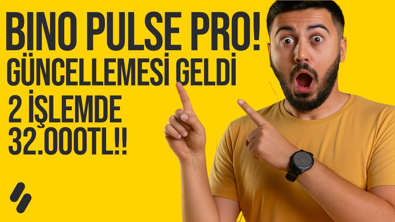 2 İşlemde 32.000TL Kazanç | Bino Pulse Pro Güncellemesi ile Denedik! 