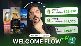 Klaviyo Welcome Flow for Beginners with AI : The Only Setup You Need to Make Sales + free templates