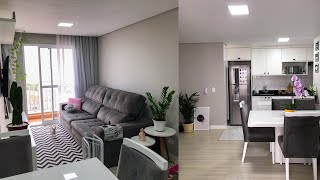 TOUR PELO NOSSO APARTAMENTO DE 58M