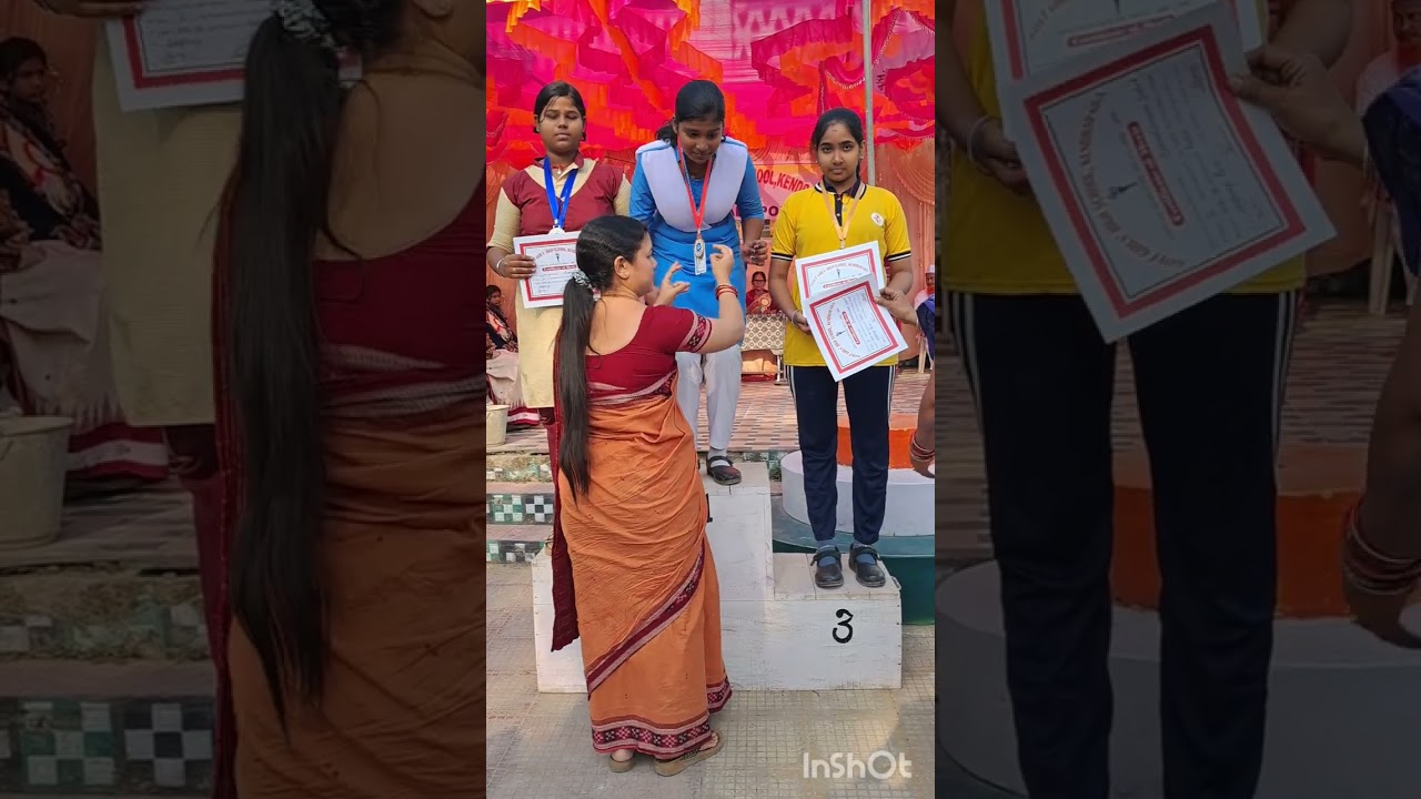 2nd day of Sports at Govt. Girls' High School,Kendrapara 