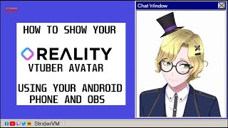 How to put your Reality VTuber avatar into OBS (Android Version) screenshot 2