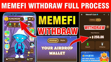 Memefi Airdrop Claim And Withdraw Full Process | Memefi Airdrop Claim And Withdraw | Memefi Airdrop