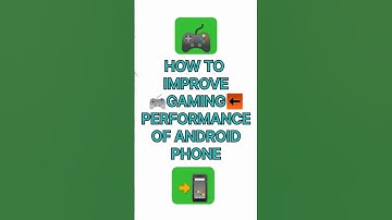 Improve android phone gaming performance। Android game settings। Gaming on android phone। #shorts