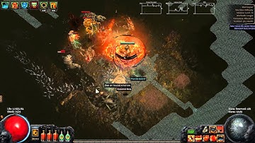 Patch 2.0 Mud Geyser Map Boss Guide lvl 70 - Path Of Exile