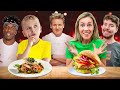 The Ultimate Food Challenge: 24-Hours In Celebrity Restaurants | Gaby and Alex Family