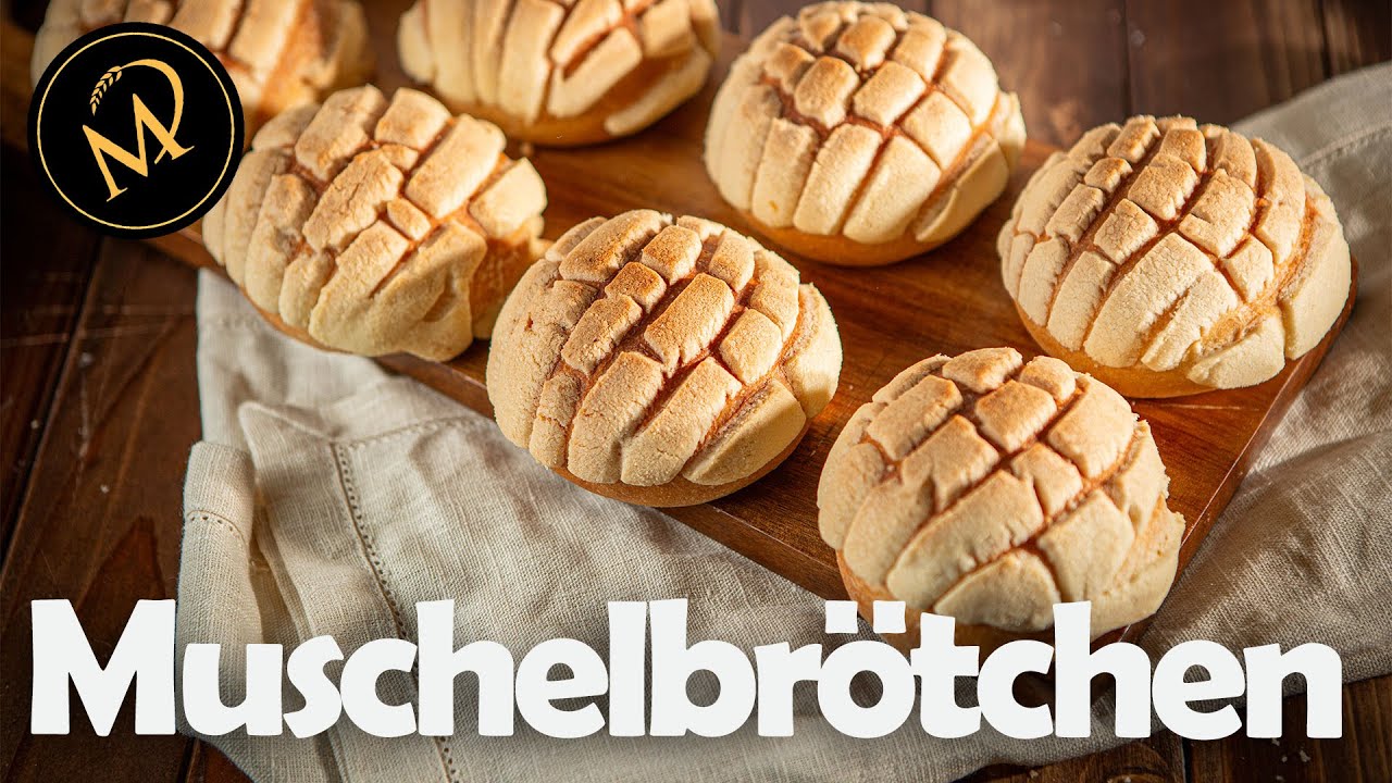 Conchas - Mexikanische Brötchen in Muschelform - YouTube