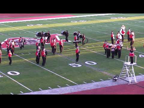 Tri County North High School Marching Band at Wayne Halftime USA 2017