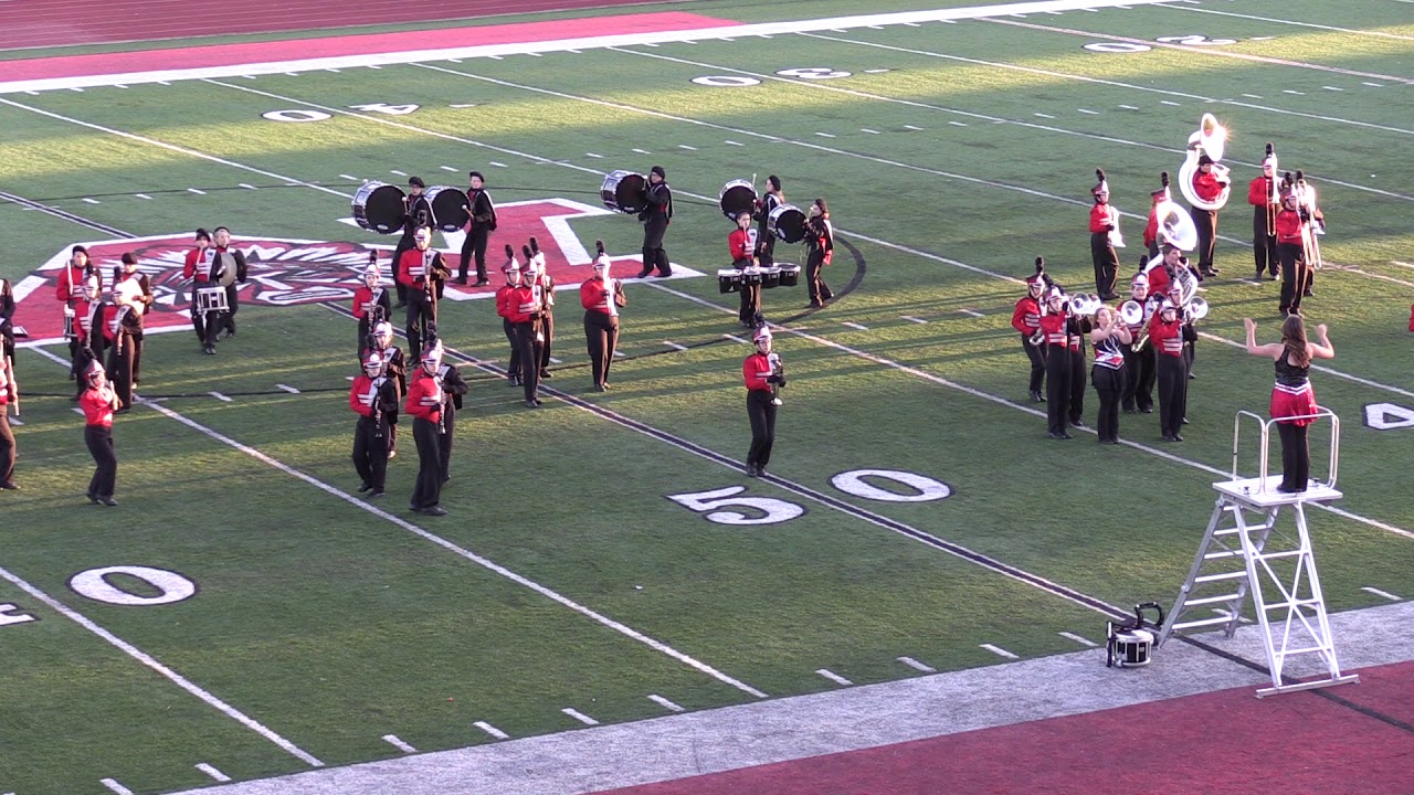 Tri County North High School Marching Band at Wayne Halftime USA 2017