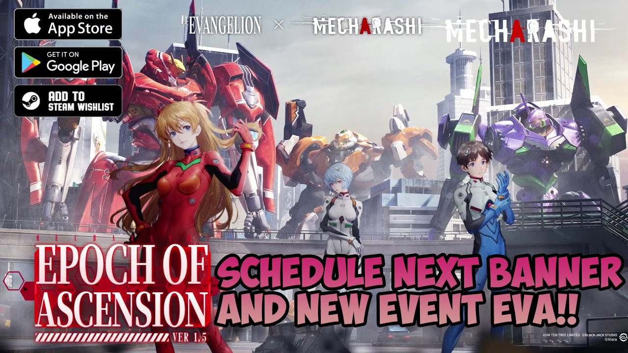 REI AYANAMI & REV-00 JADWAL BANNER & NEXT EVENT MECHARASHI X EVANGELION!!?