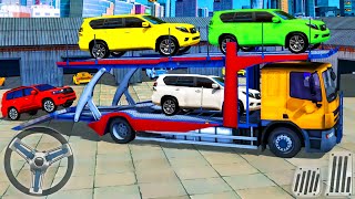 Transporting Trailer Trucks - Prado Car Transport Driver Simulator - Best Android GamePlay screenshot 5