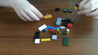 Мини джип из Lego аналог