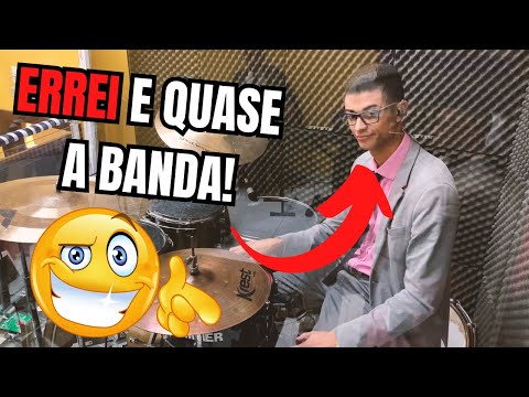 ERREI E QUASE DERRUBEI A BANDA | HINO 467 DA HARPA CRISTÃ - SOLTA O CABO DA NAU [ JOHN DRUMMER ]