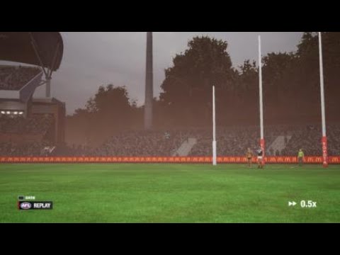 AFL Evolution 2 - Boak uses the force to score a goal