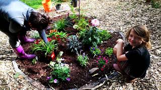 Making a Beautiful Flower Bed Just Because | MGP VLOG#81