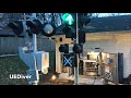 12/14/18 Update: Backyard Railroad Crossing with New Traffic Light, New Control Box Working