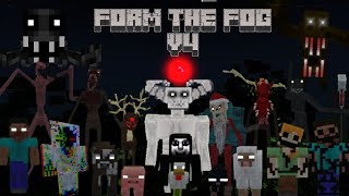 'Ryo's From The Fog V.4: Dwellers & Herobrine Haunter' MCPE ADDON || Full Showcase|| Horror 2024