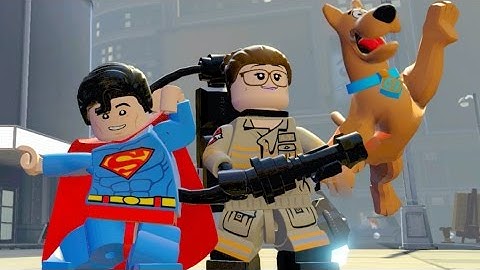 LEGO Dimensions Ghostbusters 2016 World Part 1 All Red/Gold Bricks, Rule Breaker & Restore Locations