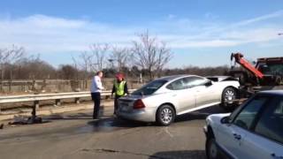 Two car crash in Flint briefly closes ramp to southbound I-475 Two car crash in Flint briefly closes ramp to southbound I-475