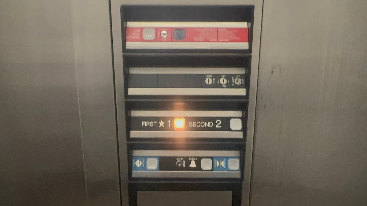 1990s Dover impulse Elevator -Destiny USA mall Syracuse NY ￼￼