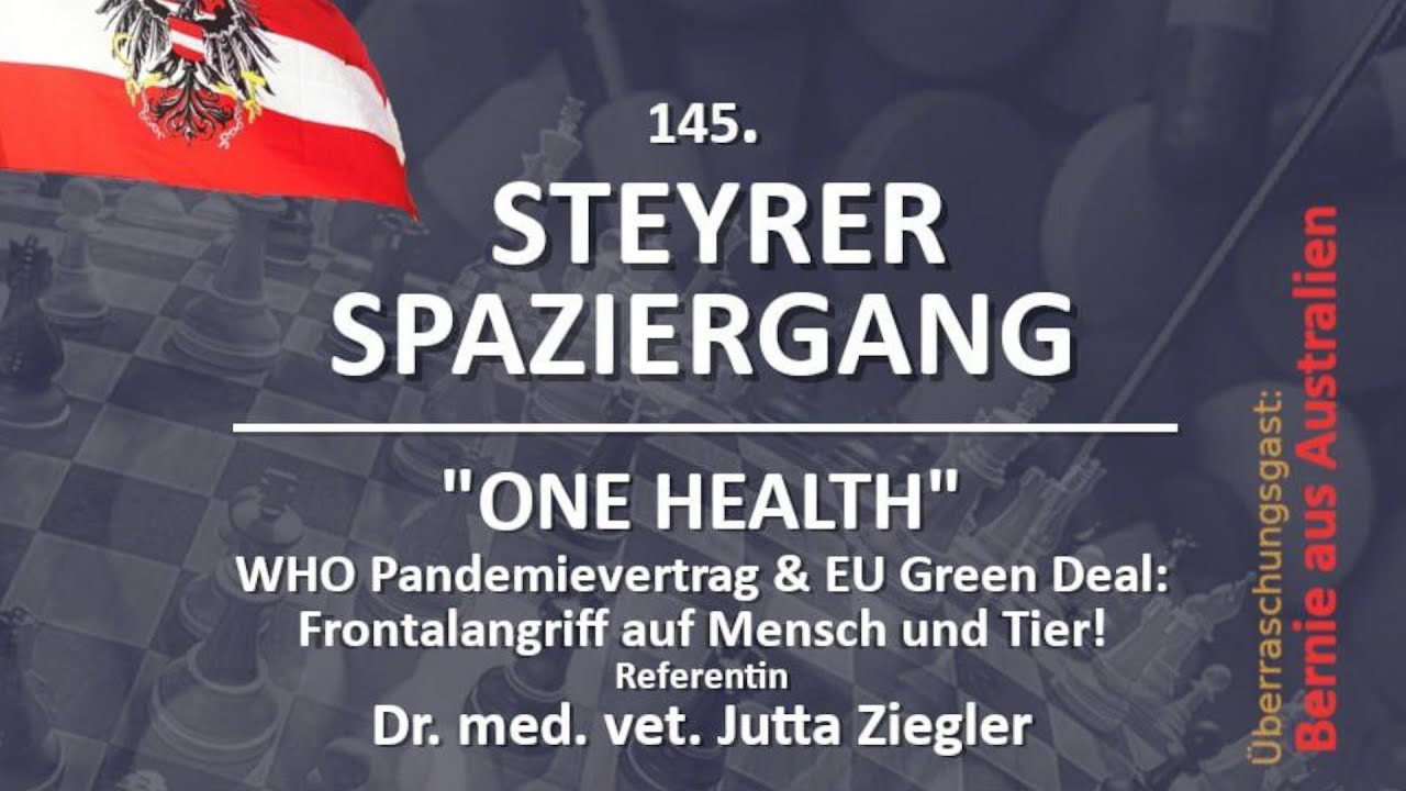 Dr. med. vet. Jutta Ziegler, 145. Steyrer Spaziergang. Thema "ONE