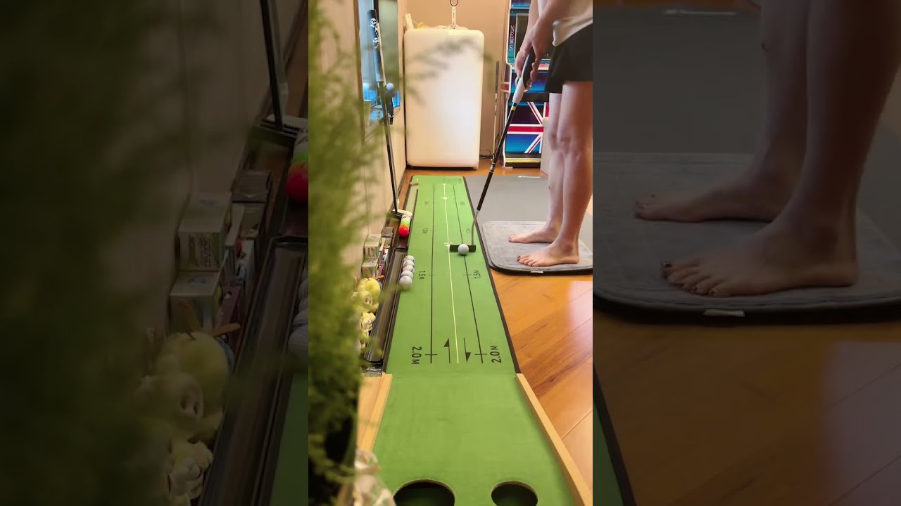 연습여신 써니85❤️ 소리나는 멜로디&벨로디&듀퐁퍼터 구경오세요🫶Putting practice ASMR🎶🎵