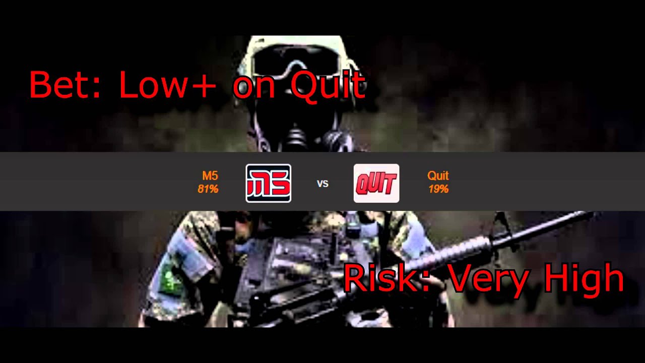 M5 vs Quit CSGO Lounge Prediction 19/01/2015