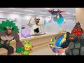 市役所で色々な手続きをするポケモンたち