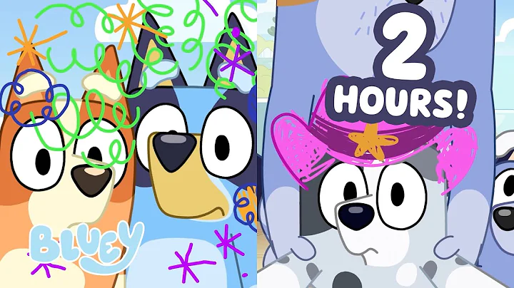 2 HOURS of Bluey Playtime with the Whole Family 💙 😁 💜 | Ultimate Bluey Compilation! | Bluey