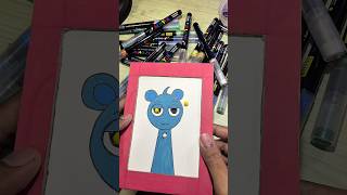 Playing games with sprunki #incredibox #disney #cardboardcraft #acrylicpainting #sprunkigameplay